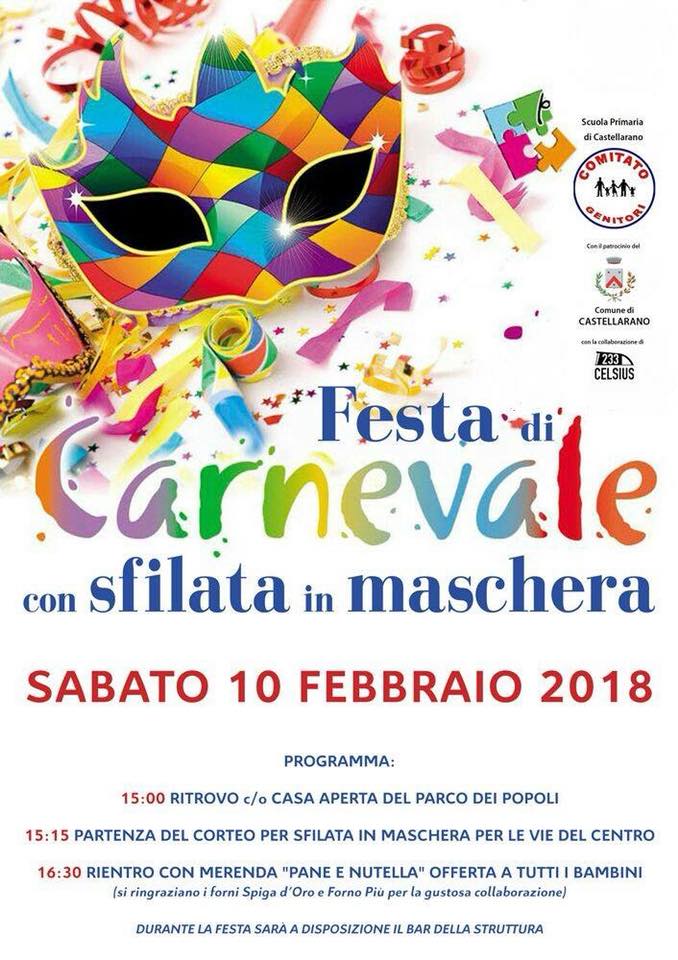 CASTELLARANO  – CARNEVALE E ALTRI EVENTI