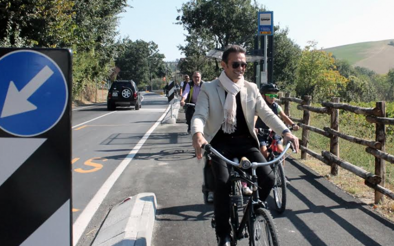 Salvarano: inaugauata la nuova pista ciclabile di collegamento a Montecavolo