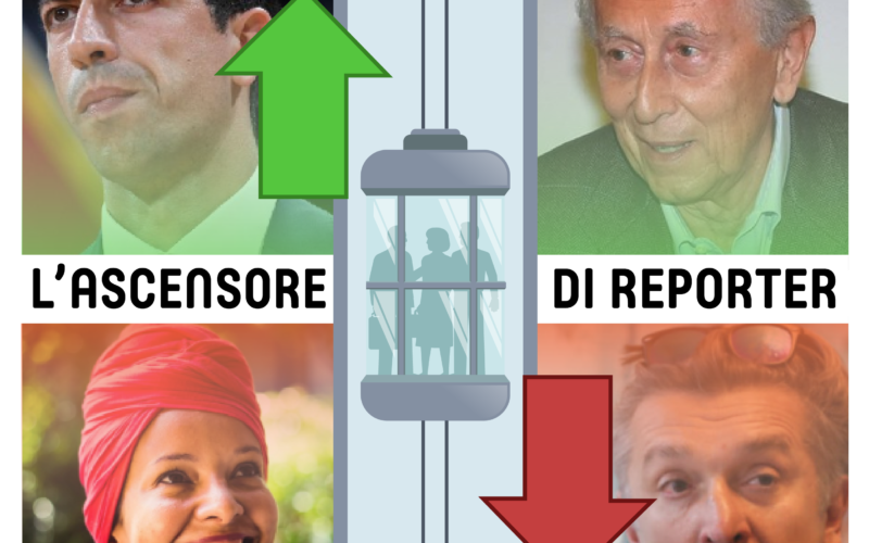 L’ASCENSORE DELLA SETTIMANA – C’è chi scende e c’è chi sale…