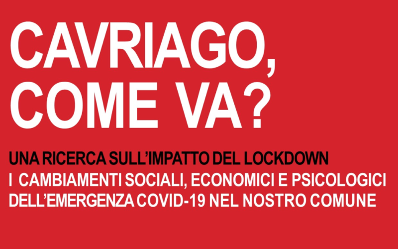 Cavriago, come va?